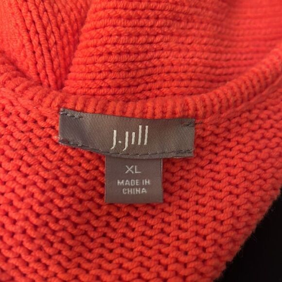 J Jill ladies extra large color block cardigan. - Picture 3 of 4